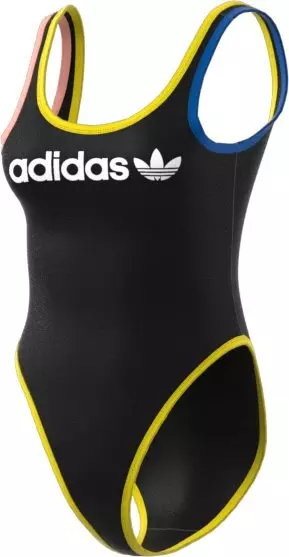 adidas Originals Women's Linear Logo Bodysuit - BLACK