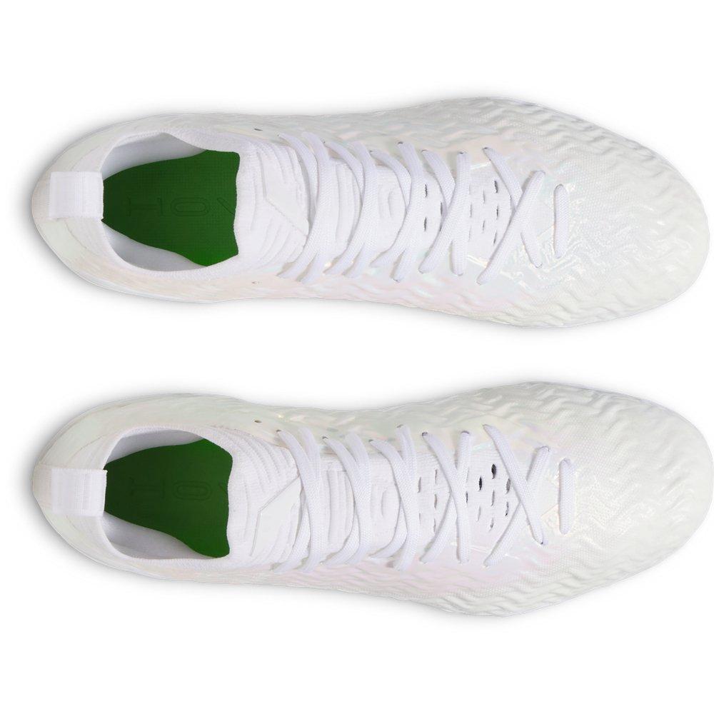 Under Armour Spotlight Pro "White" Men's Football Cleat - WHITE Thumbnail View 4