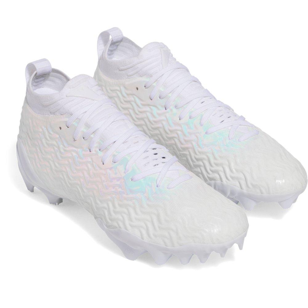 Under Armour Spotlight Pro "White" Men's Football Cleat - WHITE Thumbnail View 5
