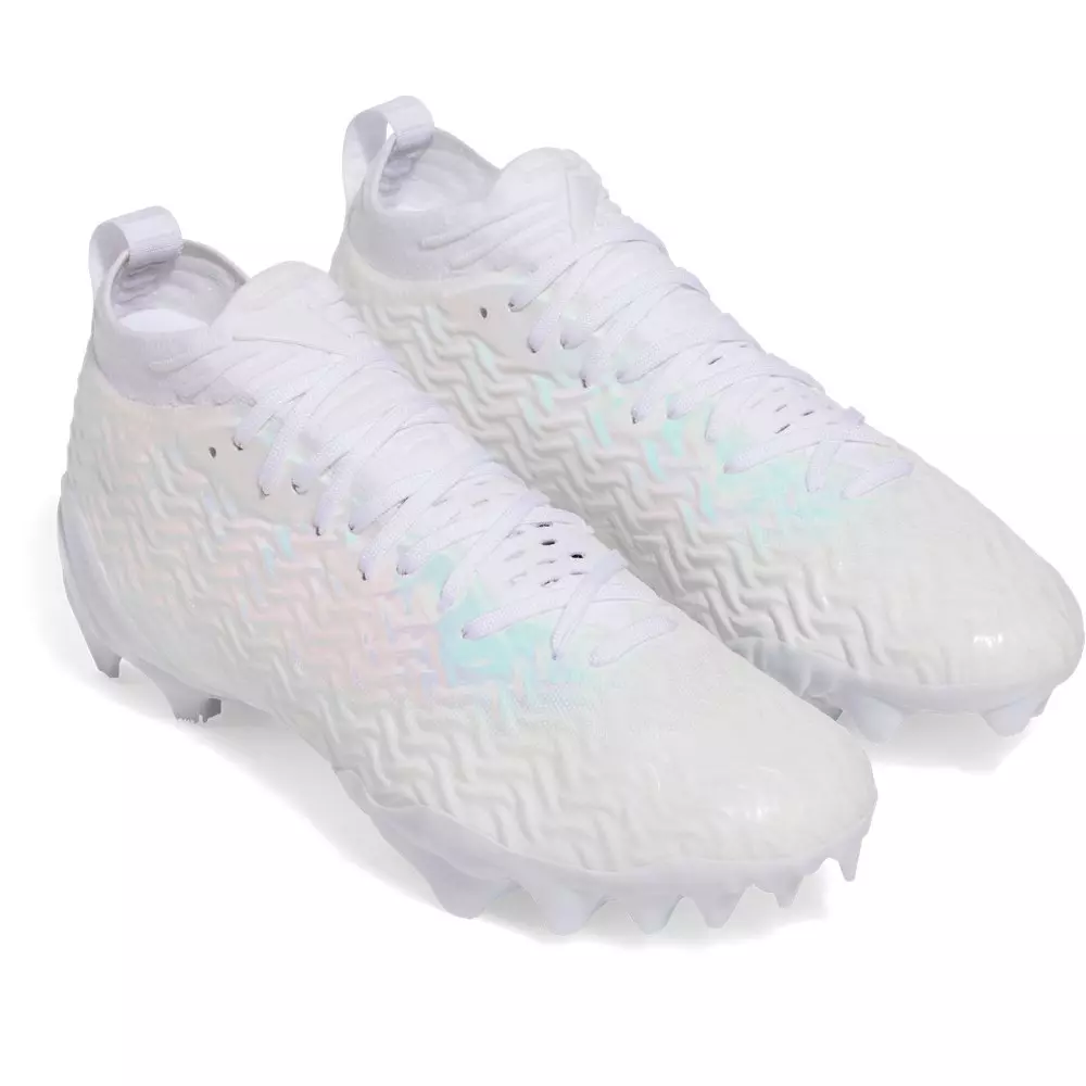 Under Armour Spotlight Pro "White" Men's Football Cleat - WHITE