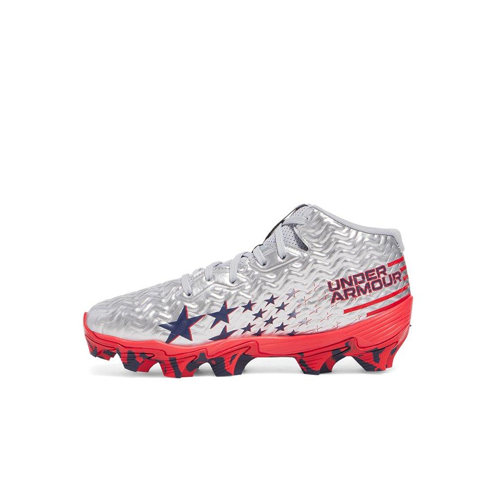 New Under Armour UA Spotlight LE USA Stars Football Cleat 1275481-412 Men Sz 16 $_12.JPG?set_id=880000500F main image 4