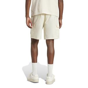 adidas Originals Men's Trefoil Essentials Woven Cargo Shorts-White