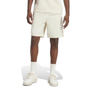 adidas Originals Men's Trefoil Essentials Woven Cargo Shorts-White
