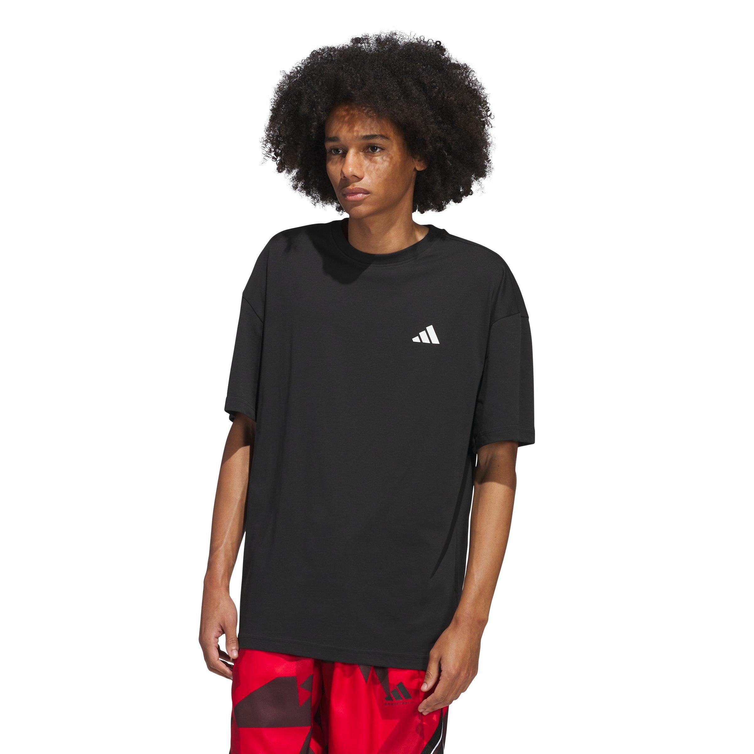 adidas Men's All Day I Dream About Graphic Tee - BLACK Thumbnail View 1