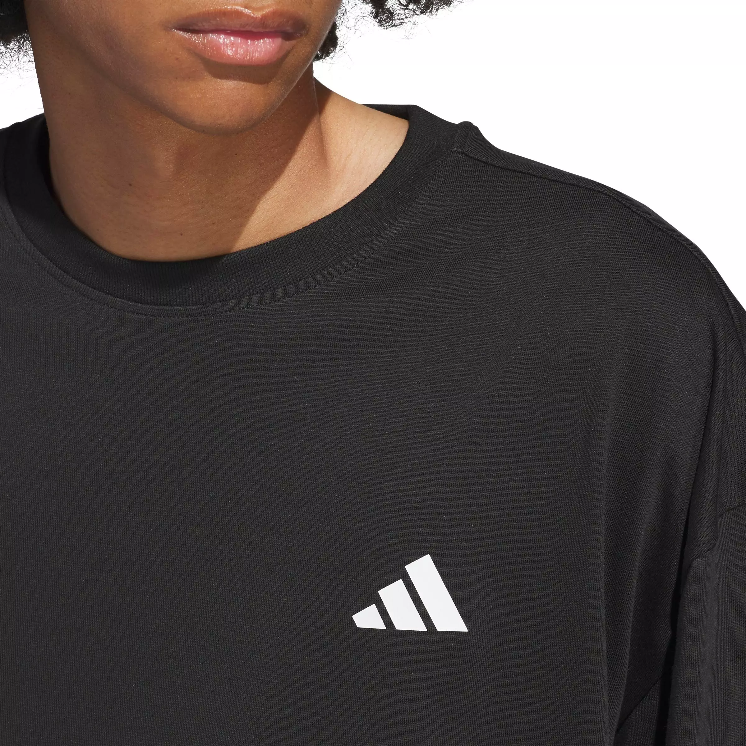 adidas Men's All Day I Dream About Graphic Tee - BLACK