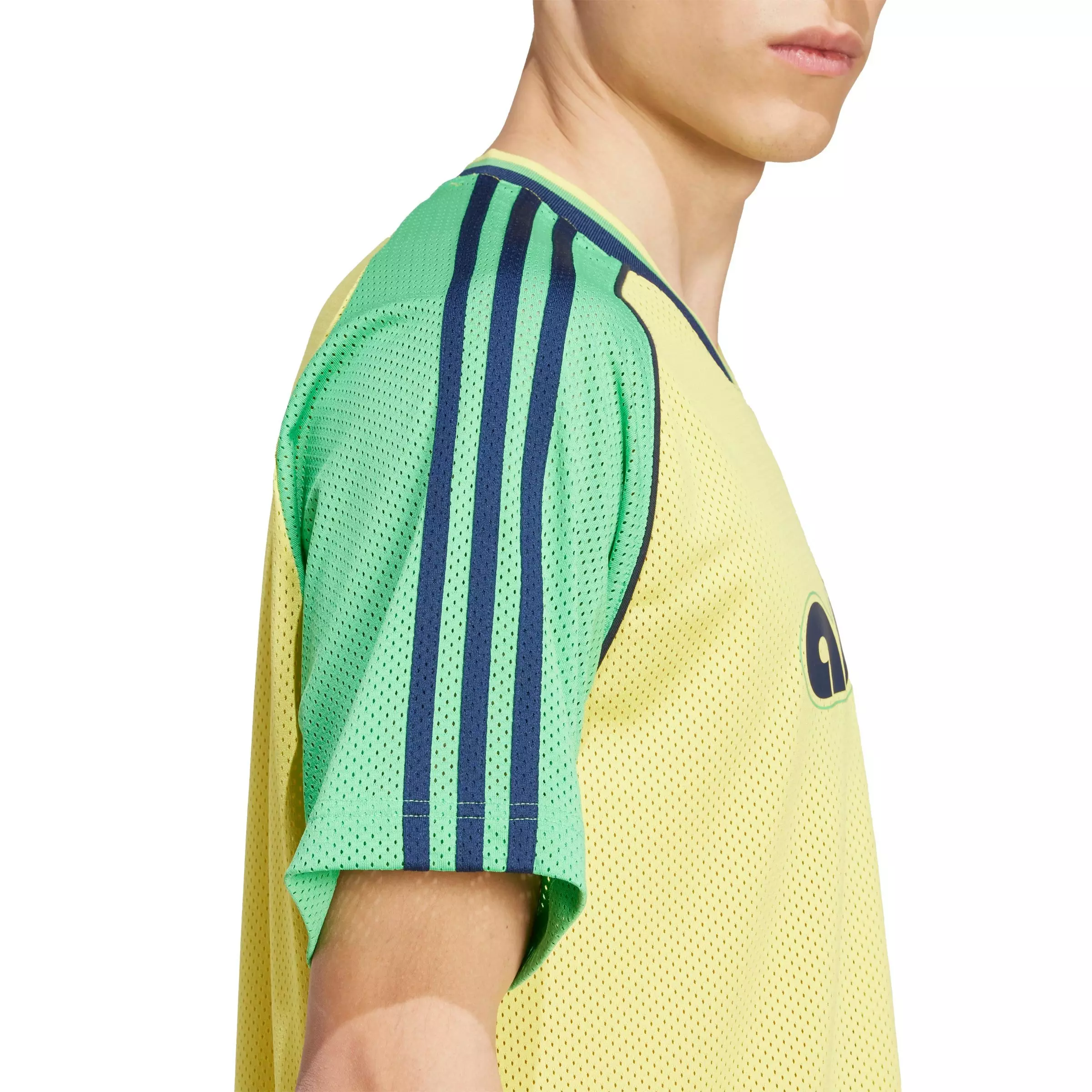 adidas Originals Men's Soccer Jersey - YELLOW