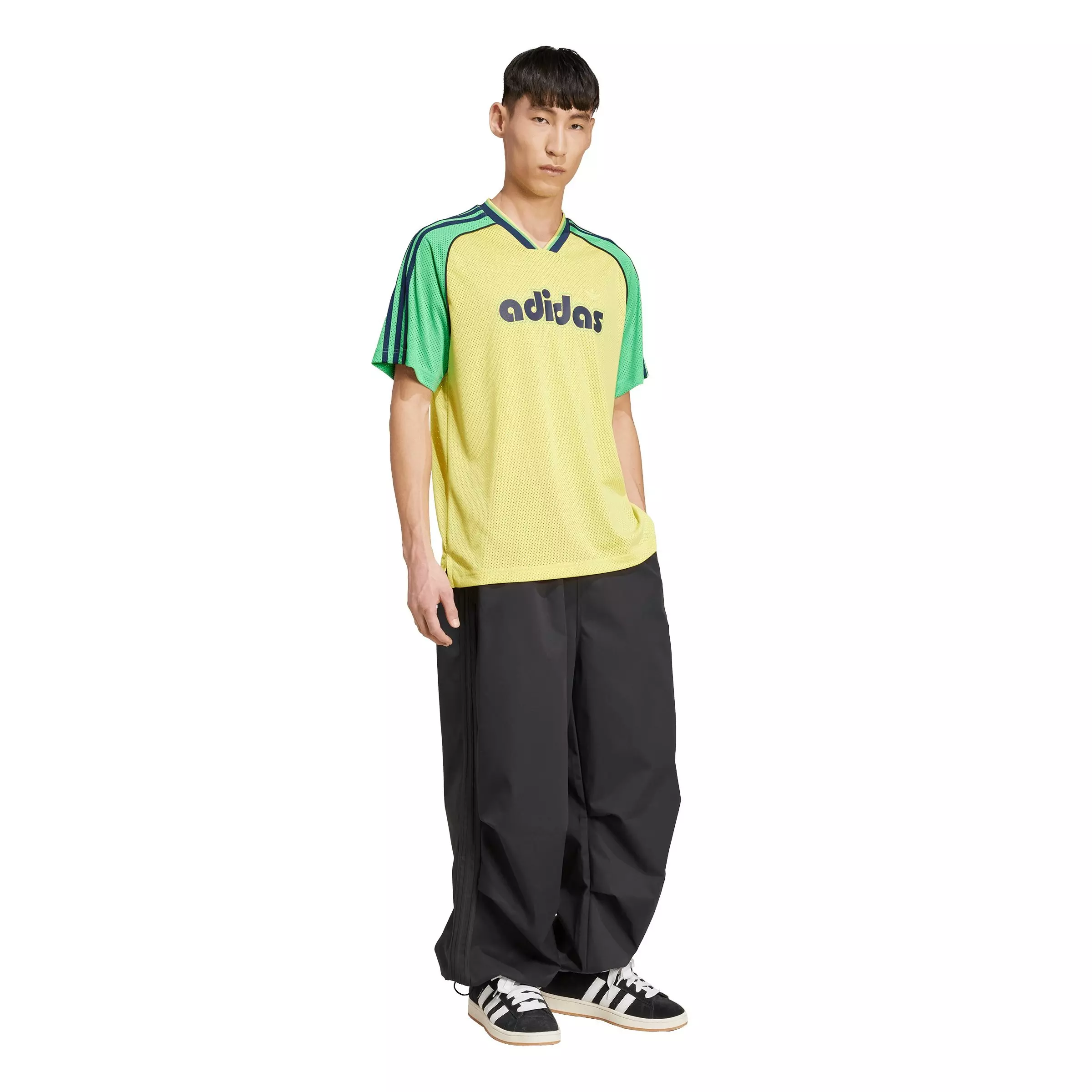 adidas Originals Men's Soccer Jersey - YELLOW