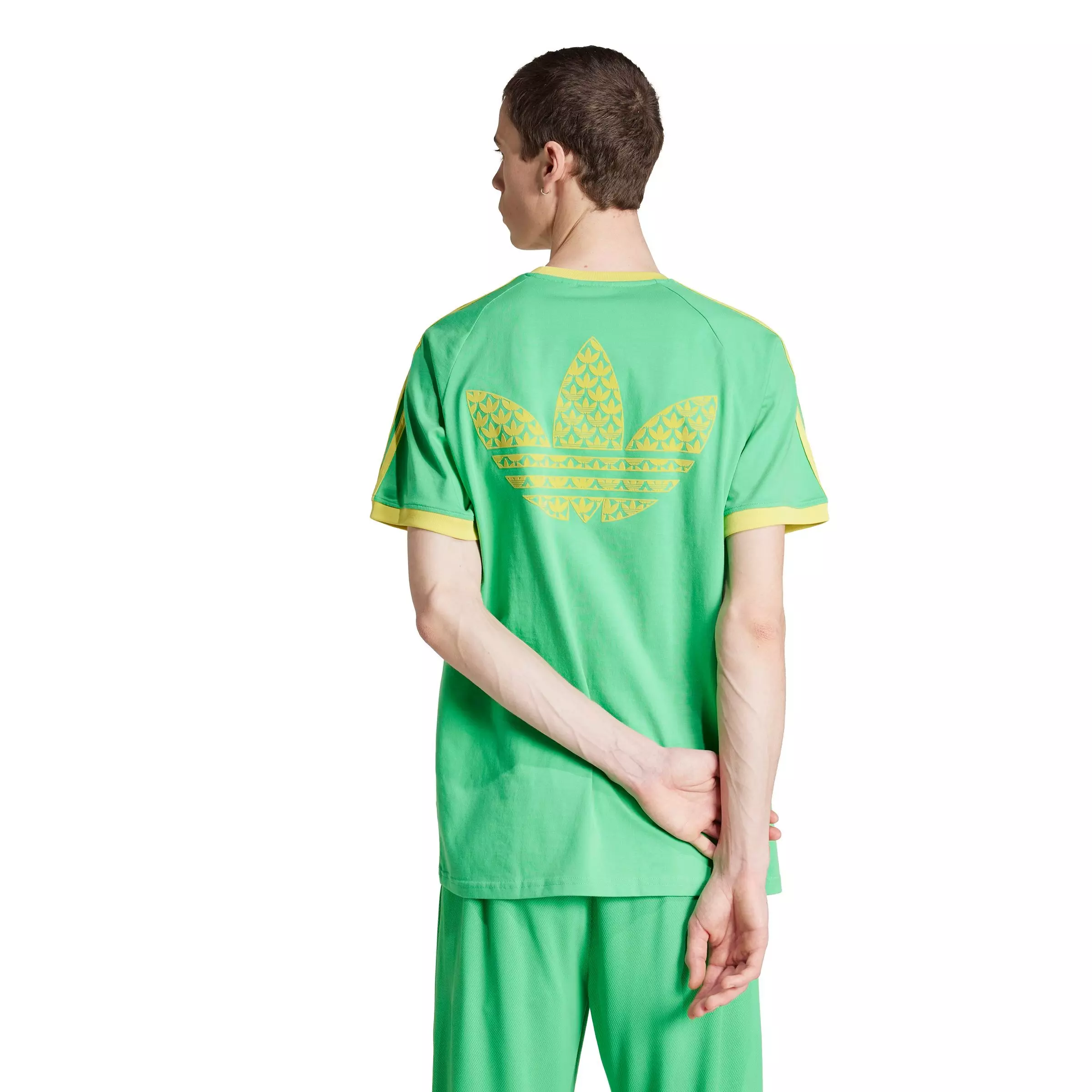 adidas Originals Men's Monogram Cali Tee - GREEN