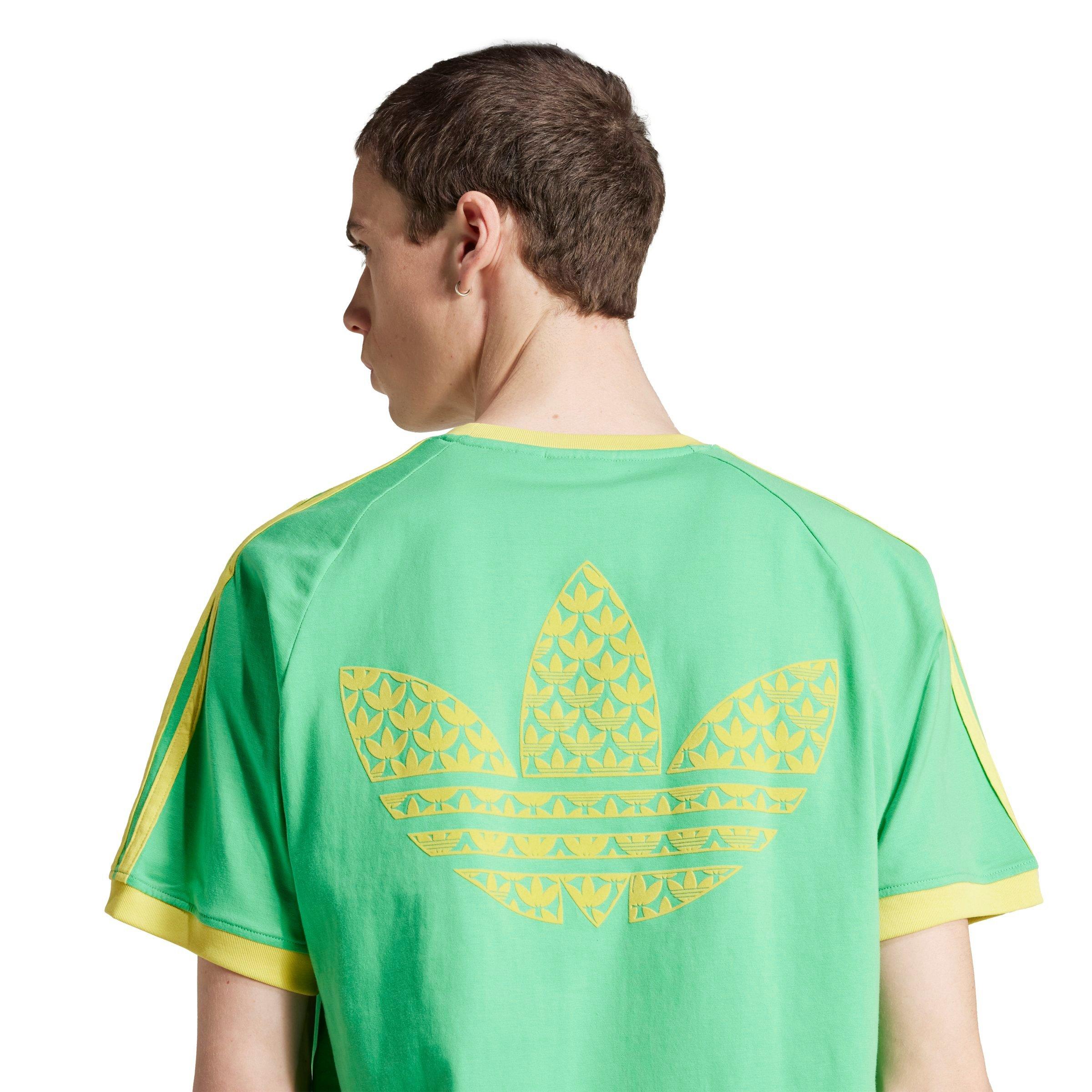 adidas Originals Men's Monogram Cali Tee - GREEN Thumbnail View 4