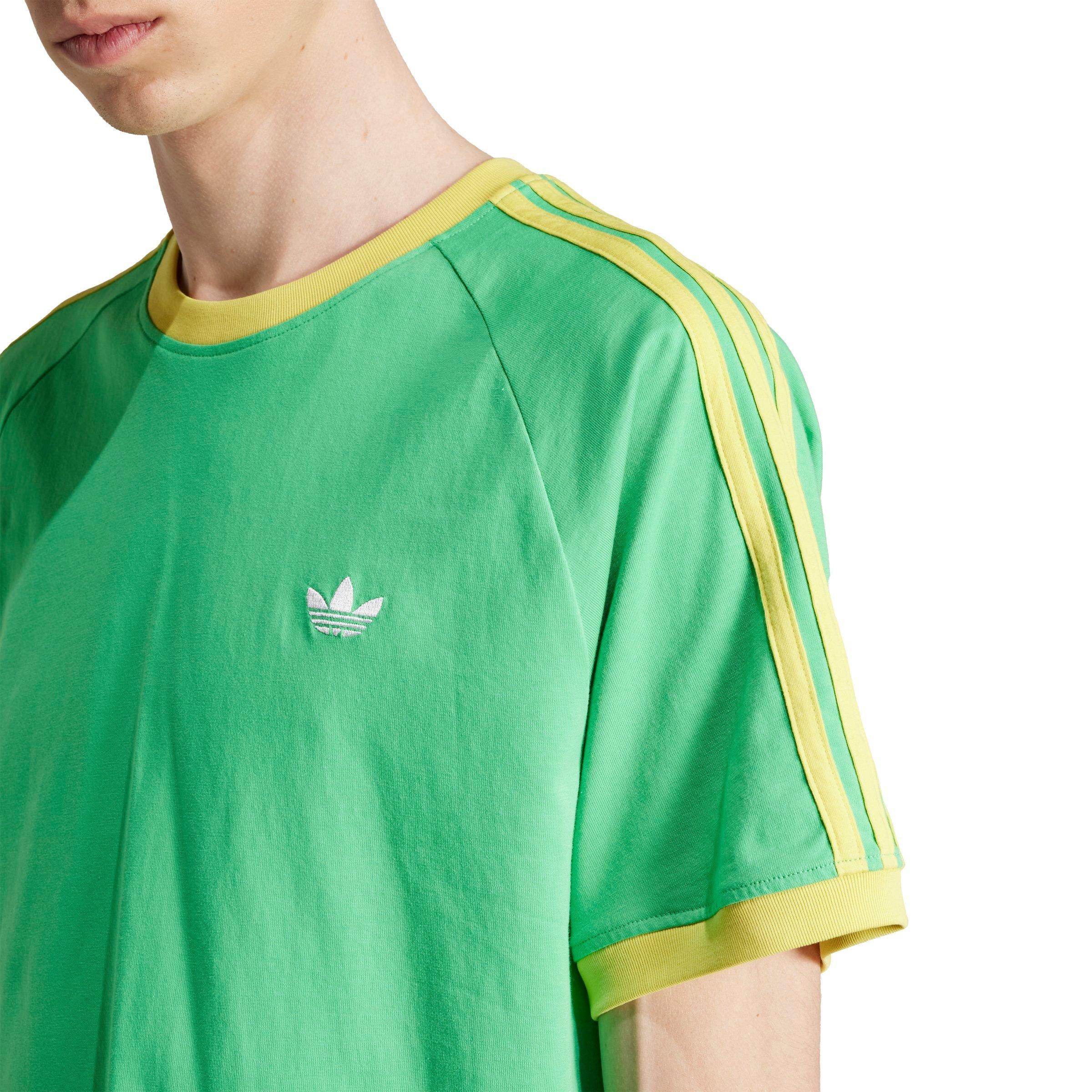 adidas Originals Men's Monogram Cali Tee - GREEN Thumbnail View 3