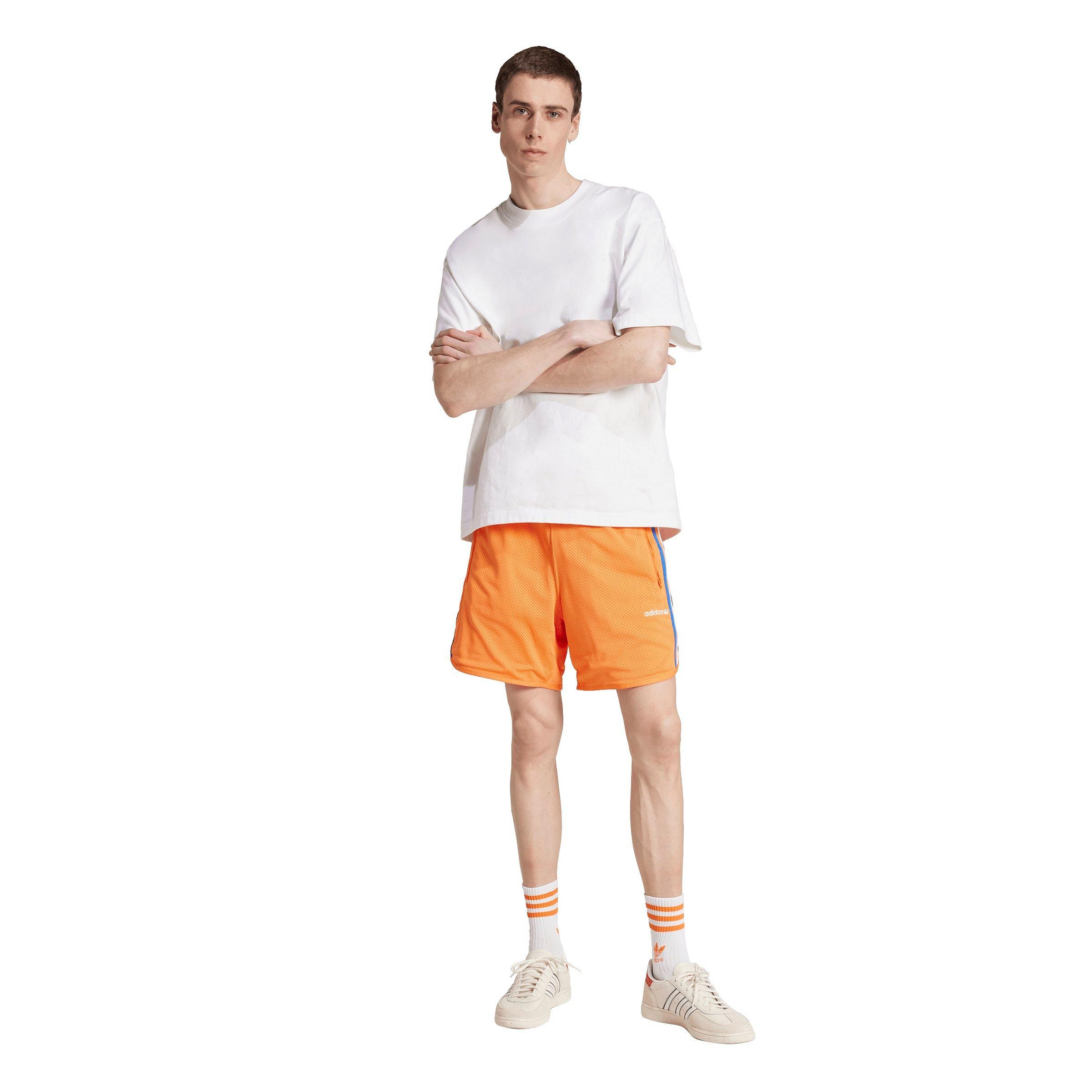 パンツ・ボトムスその他 adidas Sprinter Shorts Orange IZ2418 adidas Originals three stripe sprinter shorts in orange | ASOS