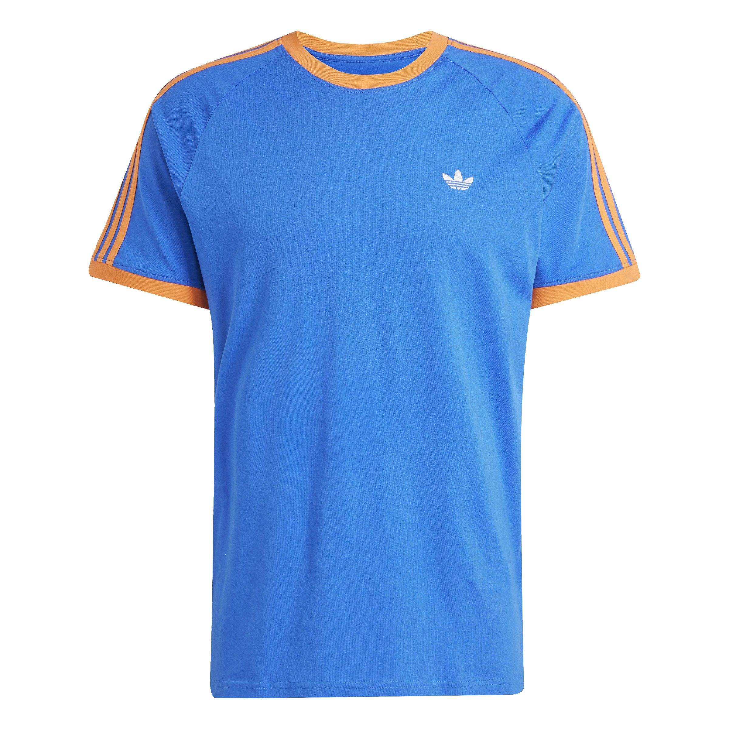 adidas Originals Men's Monogram Cali Tee-Blue - BLUE Thumbnail View 6