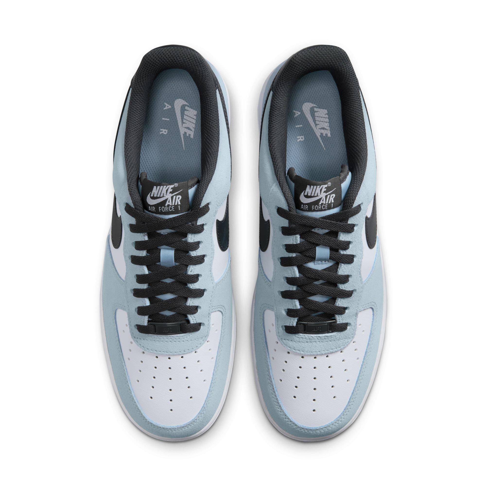 Nike Air Force 1 '07 LV8 "Lt Armory Blue/Anthracite/White" Men's Shoe - LT BLUE/WHITE Thumbnail View 6