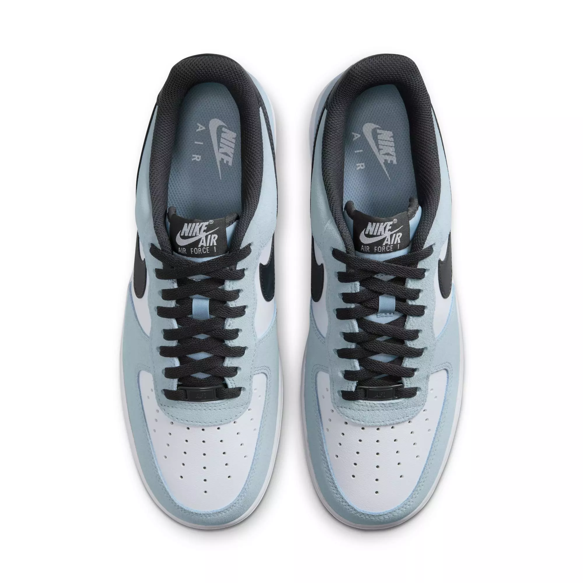 Nike Air Force 1 '07 LV8 "Lt Armory Blue/Anthracite/White" Men's Shoe - LT BLUE/WHITE