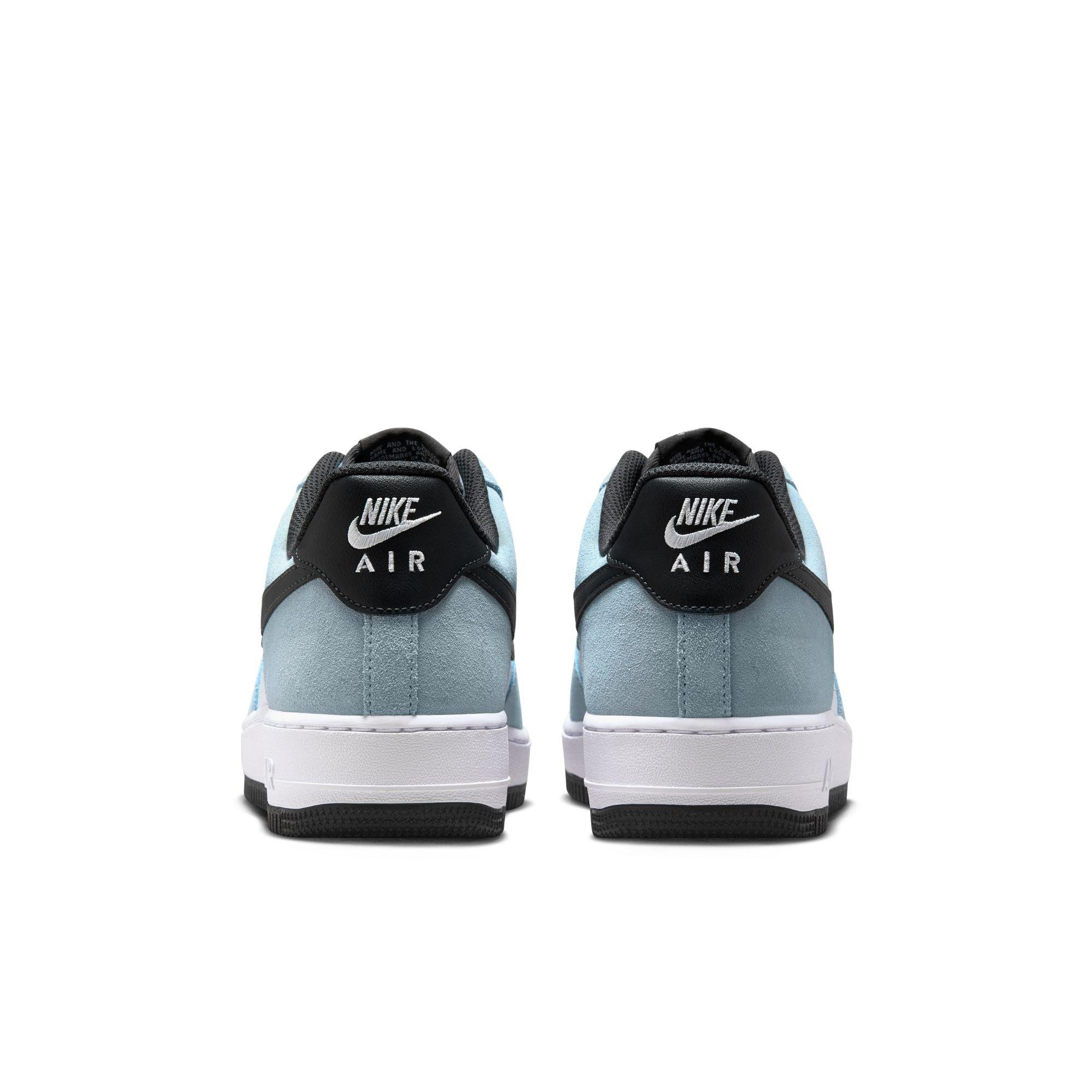 Nike Air Force 1 '07 LV8 "Lt Armory Blue/Anthracite/White" Men's Shoe - LT BLUE/WHITE Thumbnail View 7