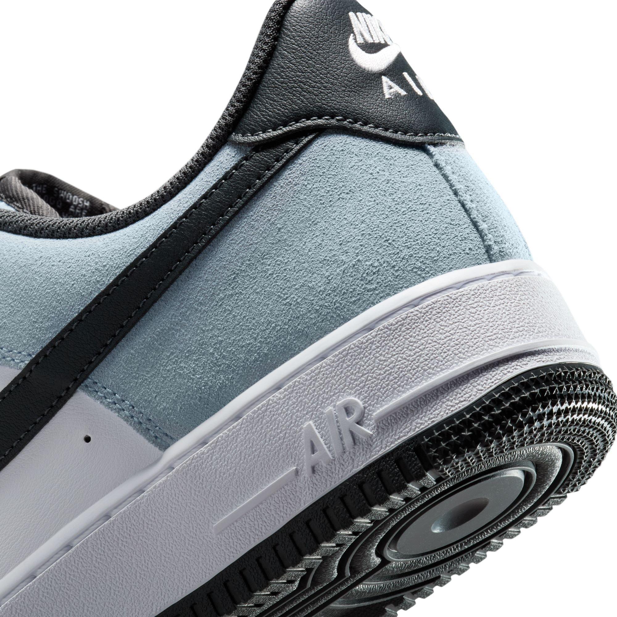 EUC Men\'s NIKEiD Air Force 1 Low Anthracite Gray and Blue Sneakers Nike Air Force 1 Low Obsidian/Game Royal | SneakerNews.com main image 4