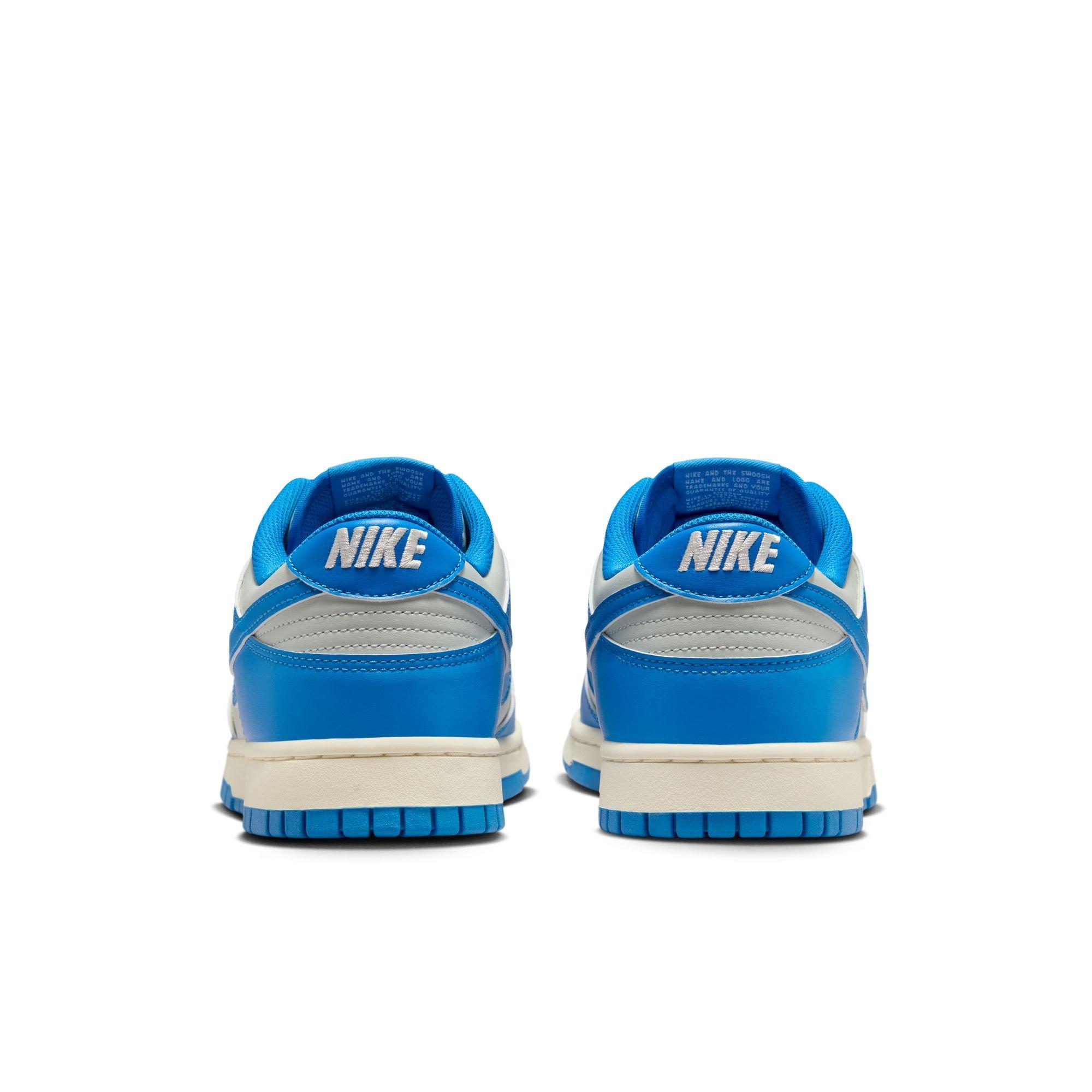 Nike Dunk Low Retro "Light Silver/Lt Photo Blue/Sail" Men's Shoe - SILVER/BLUE Thumbnail View 7