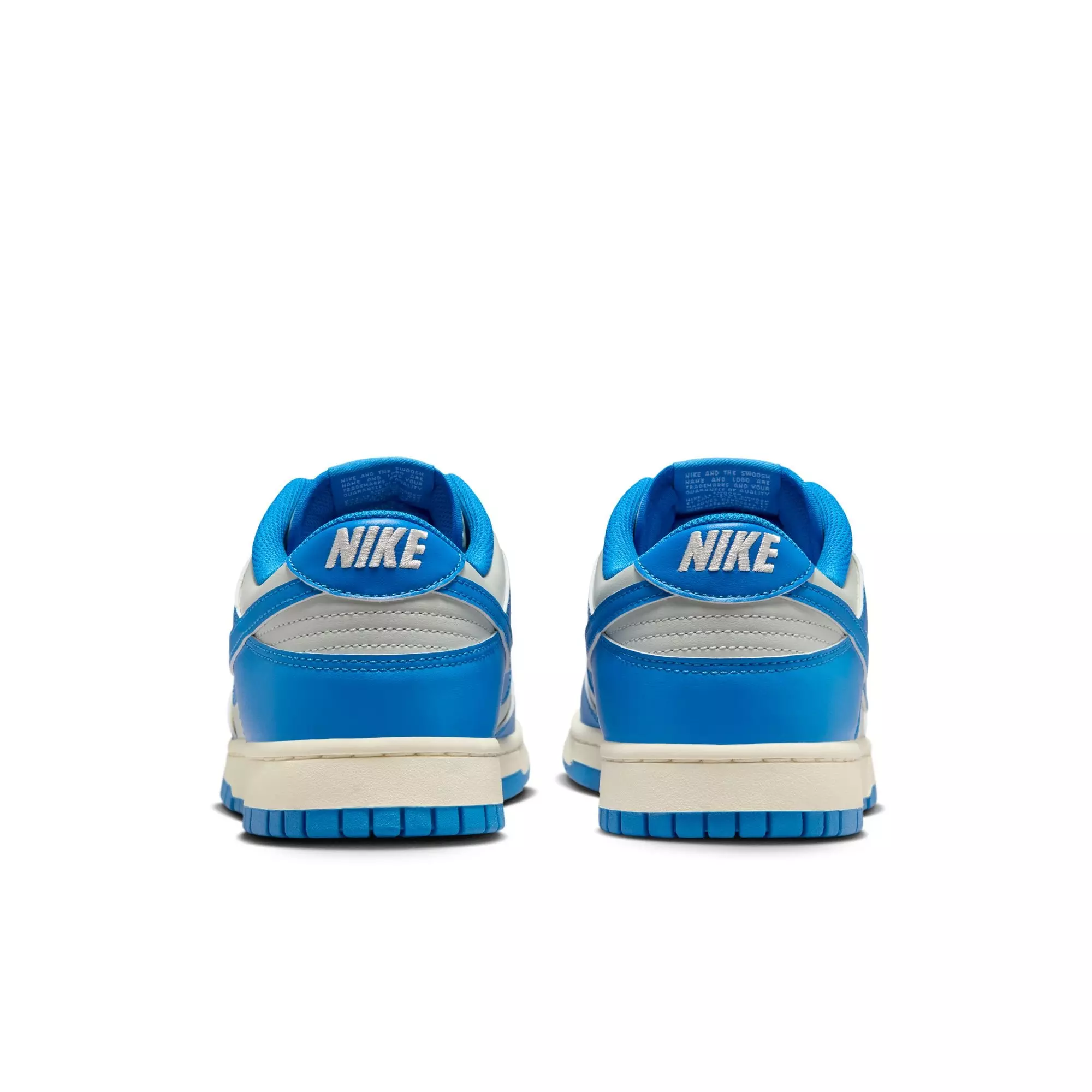 Nike Dunk Low Retro "Light Silver/Lt Photo Blue/Sail" Men's Shoe - SILVER/BLUE