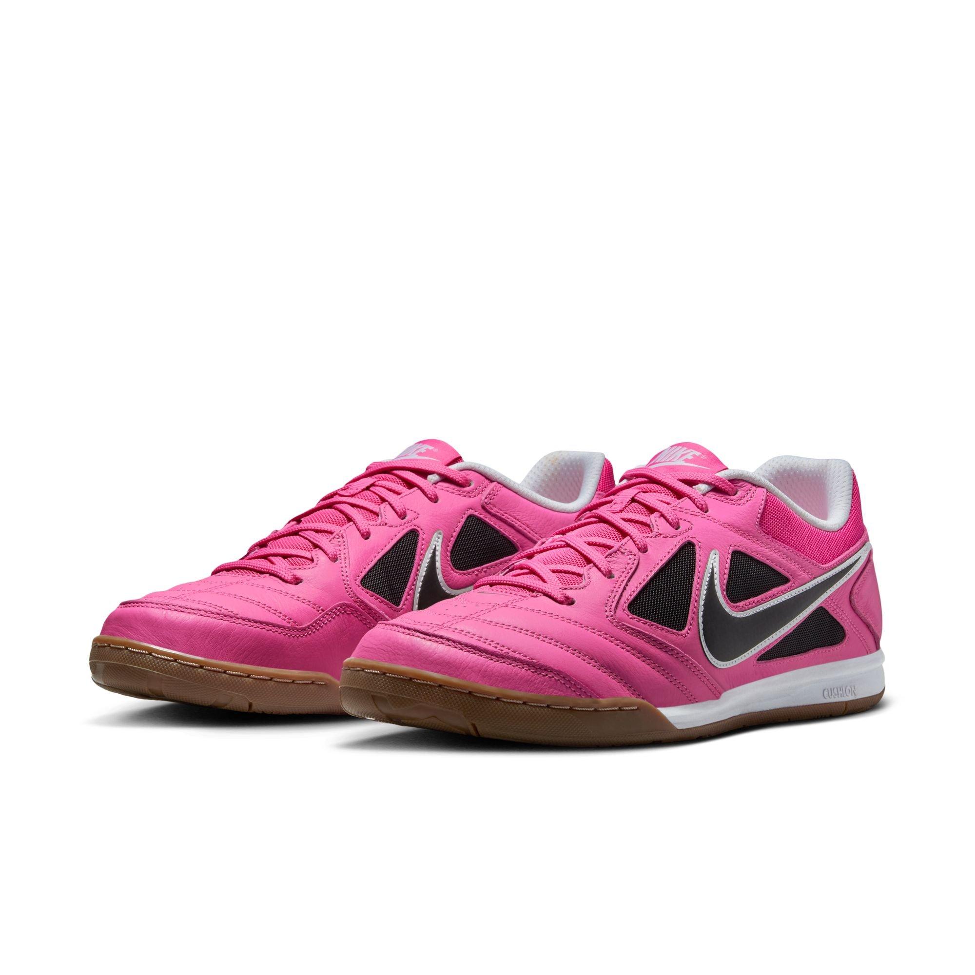 Nike Gato "Pinksicle/Black/White/Gum Dark Brown" Men's Shoe - BLACK/PINK Thumbnail View 5