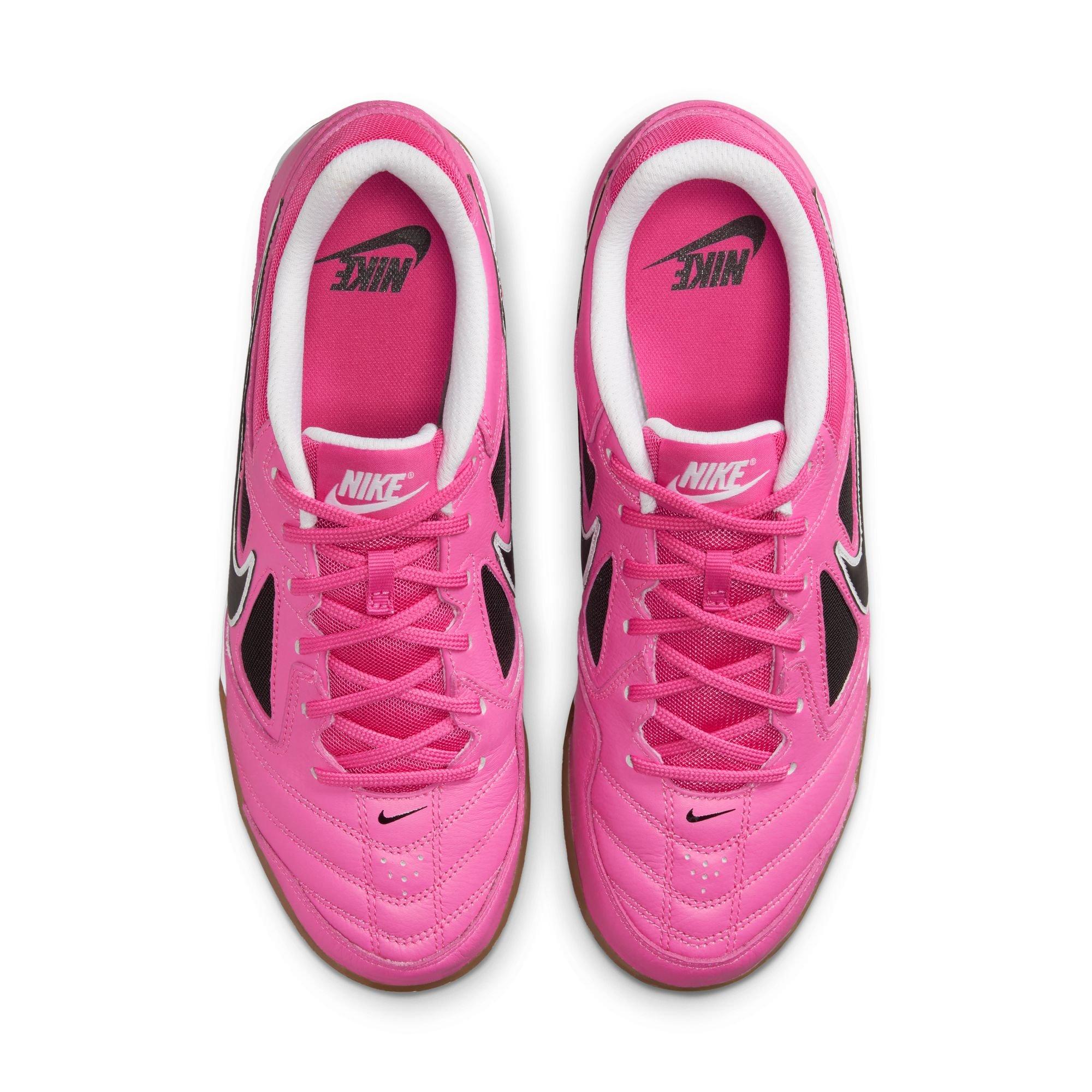 Nike Gato Men's Leather Lace-Up Casual Shoes - Pink