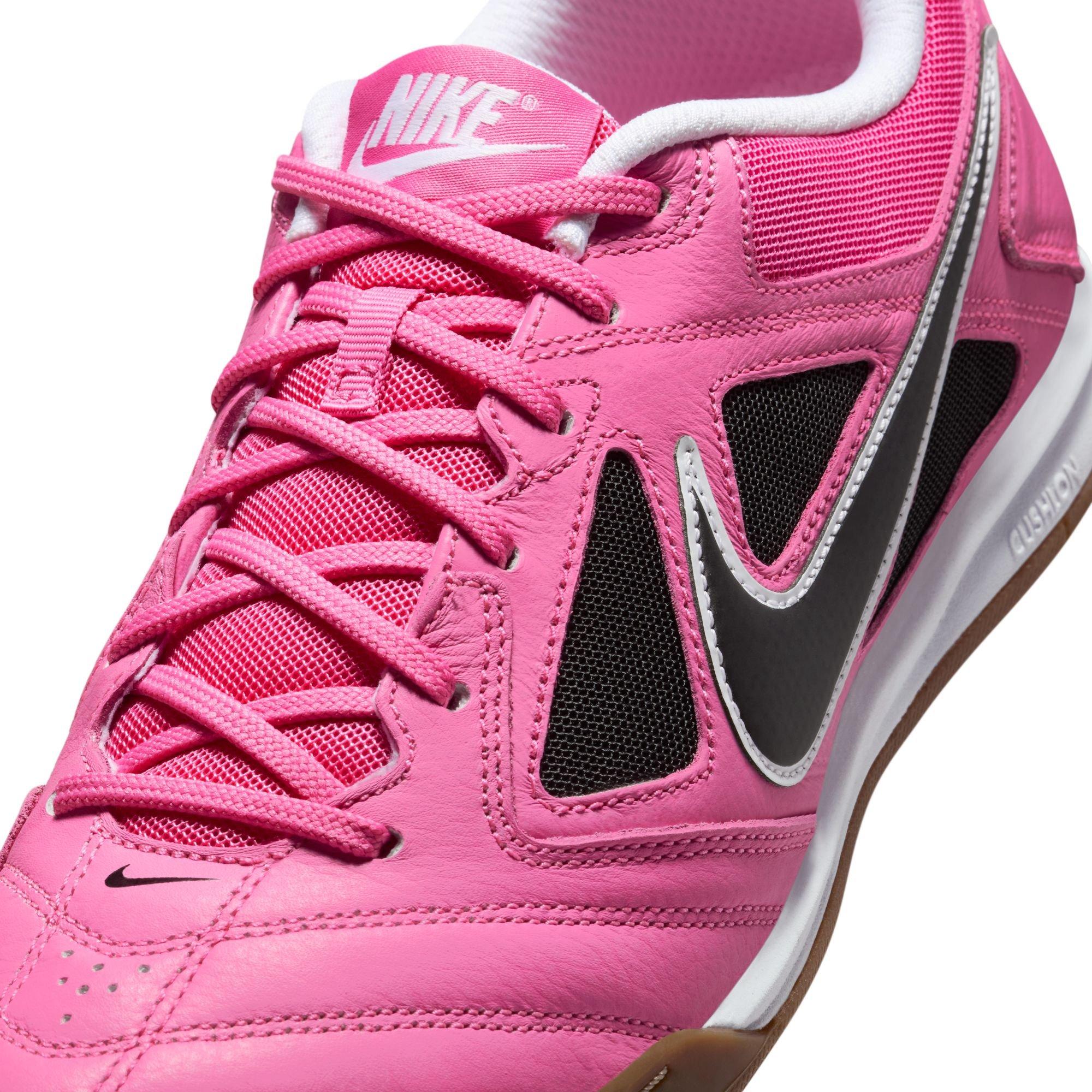 Nike Gato Men's Leather Lace-Up Casual Shoes - Pink