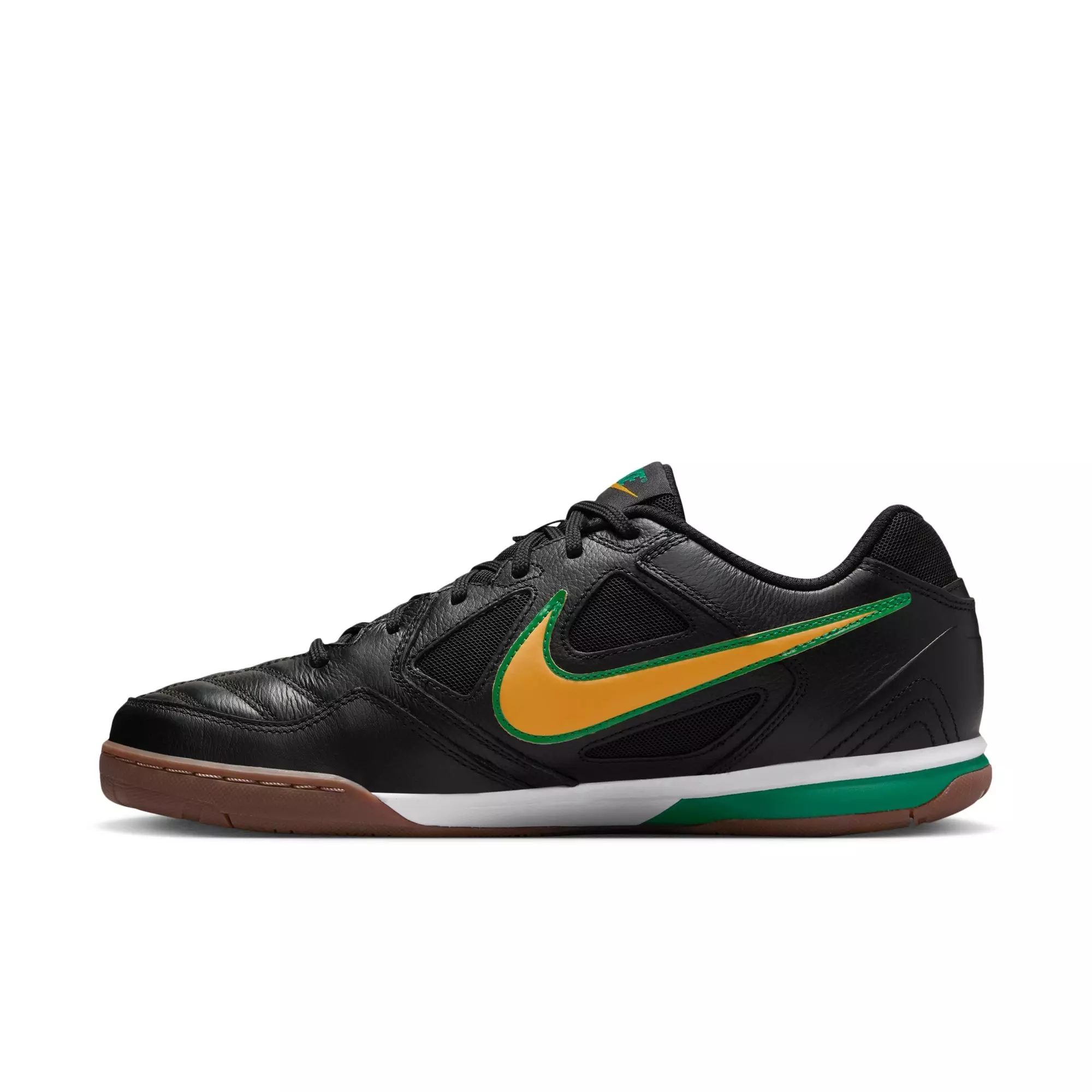 Nike Gato "Black/Varsity Maize/White/Gum Dark Brown" Men's Shoe - WHITE/RED