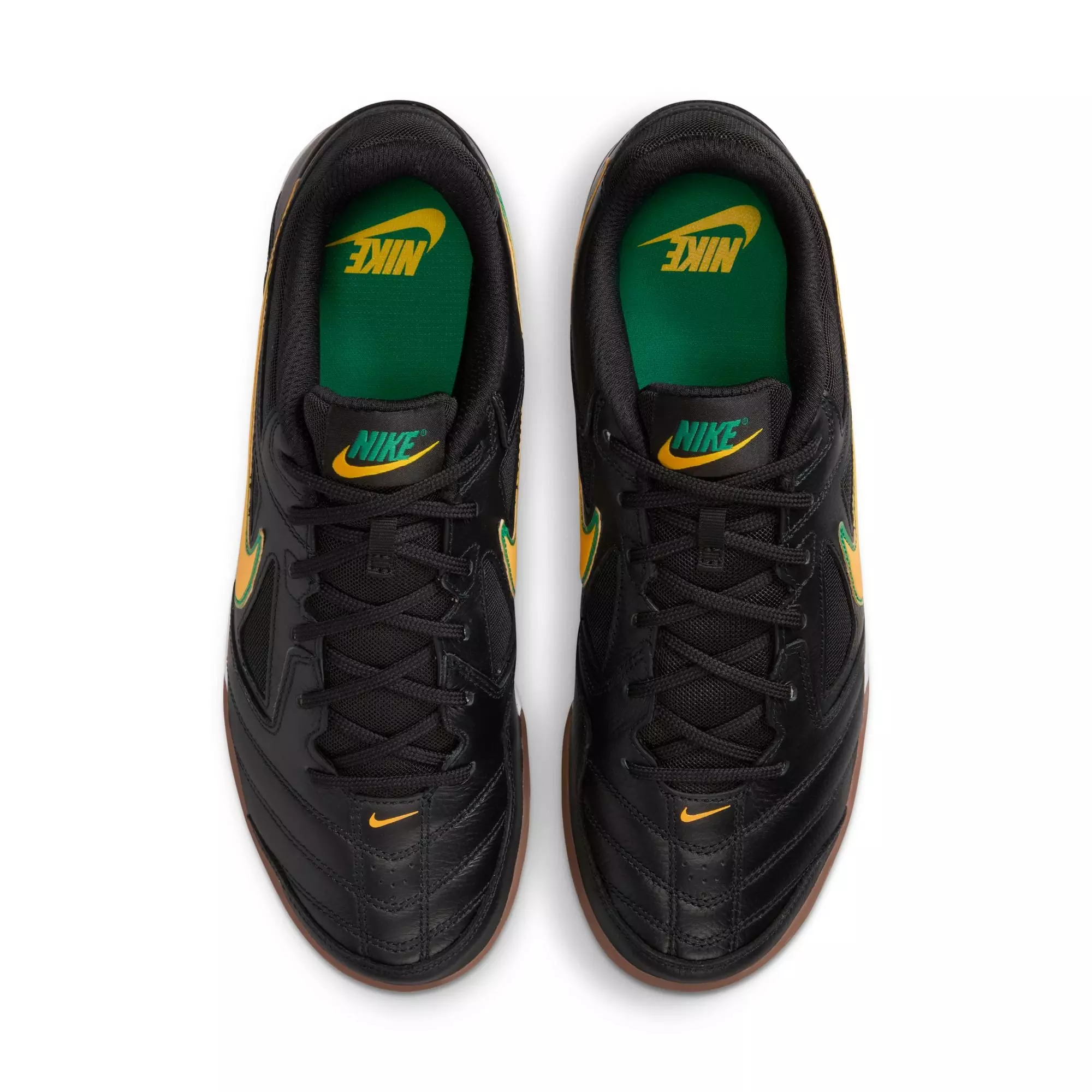 Nike Gato "Black/Varsity Maize/White/Gum Dark Brown" Men's Shoe - WHITE/RED