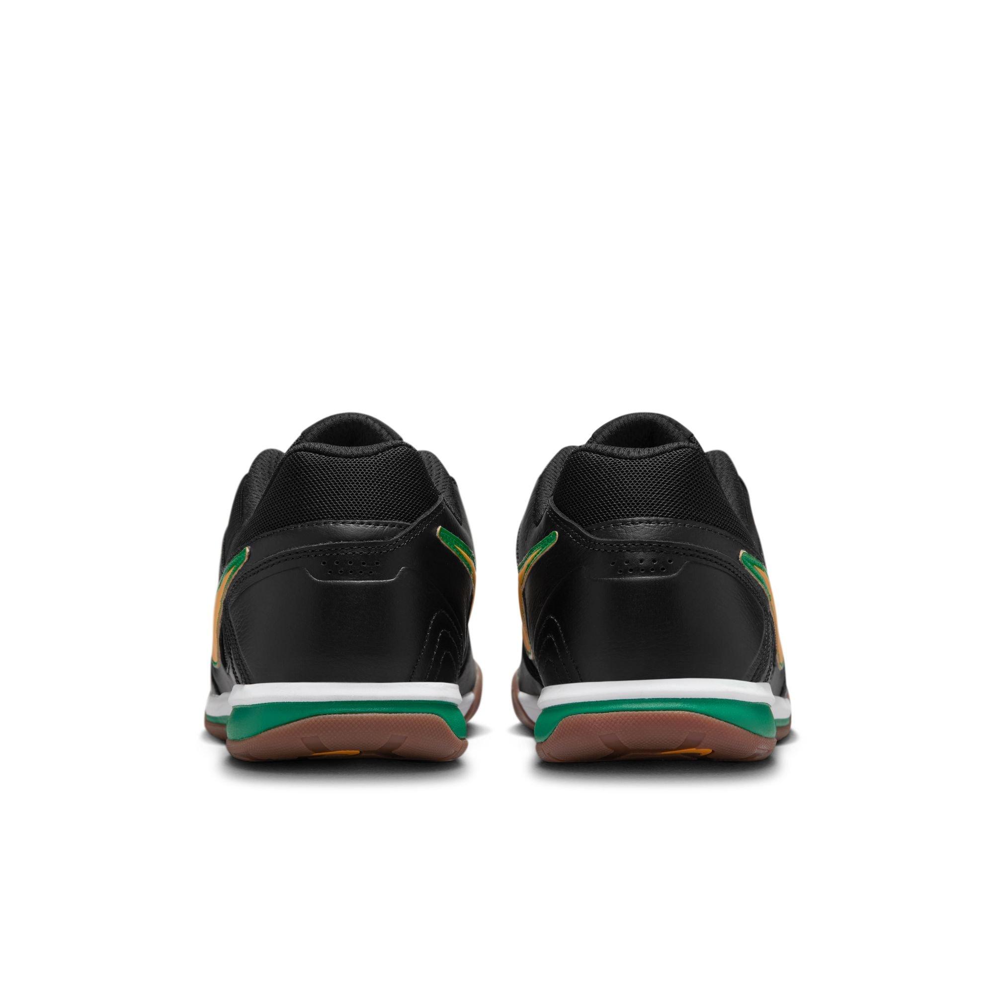 Nike Gato "Black/Varsity Maize/White/Gum Dark Brown" Men's Shoe - WHITE/RED Thumbnail View 7