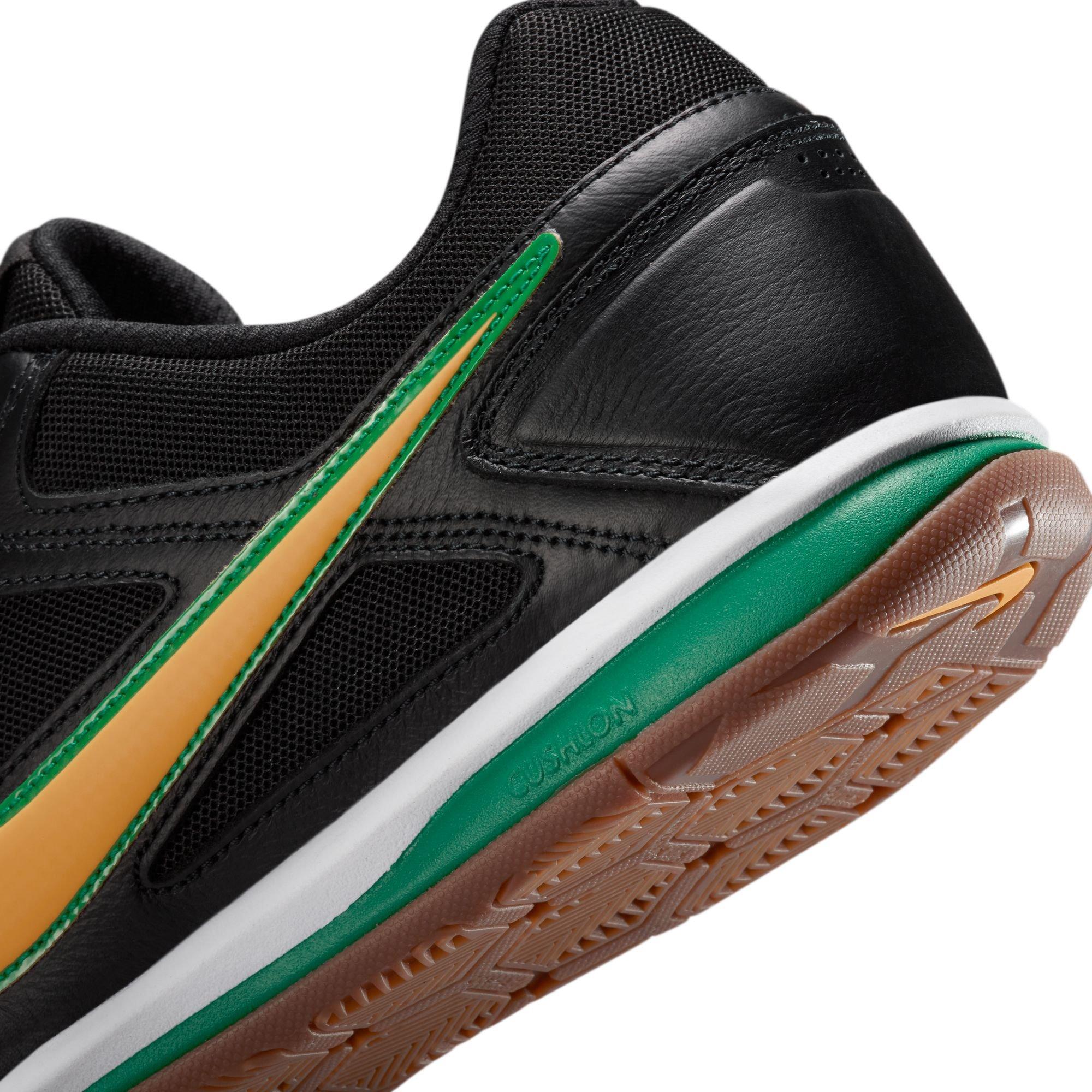 Nike Gato "Black/Varsity Maize/White/Gum Dark Brown" Men's Shoe - WHITE/RED Thumbnail View 10