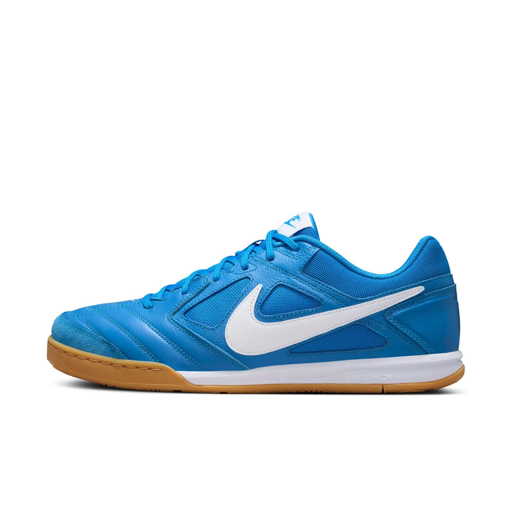 Nike Gato "Photo Blue/White/Gum Yellow" Men's Shoe - BLUE/WHITE Thumbnail View 3