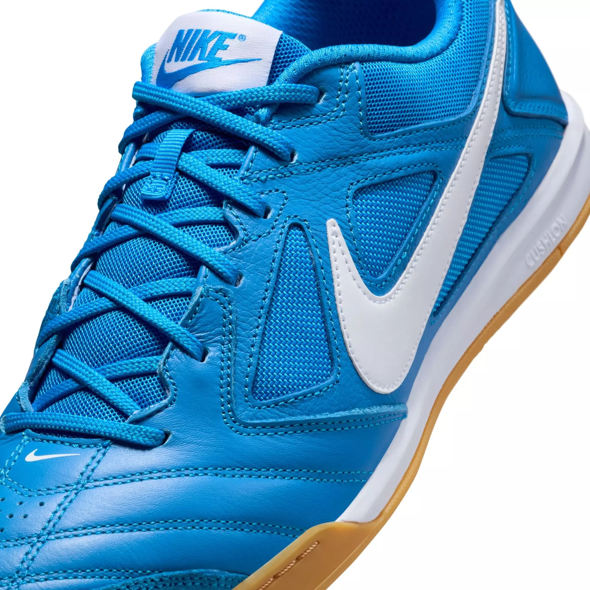 Nike Gato "Photo Blue/White/Gum Yellow" Men's Shoe - BLUE/WHITE