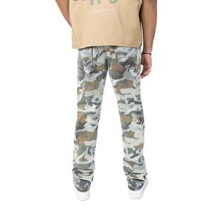 Smoke Rise Men's Flocked Aspen Straight Fit Jeans - Camo