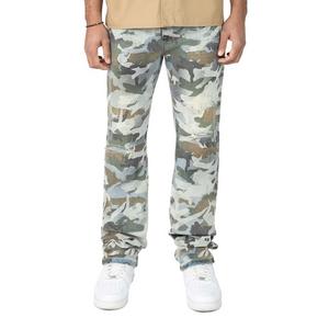 Smoke Rise Men's Flocked Aspen Straight Fit Jeans - Camo