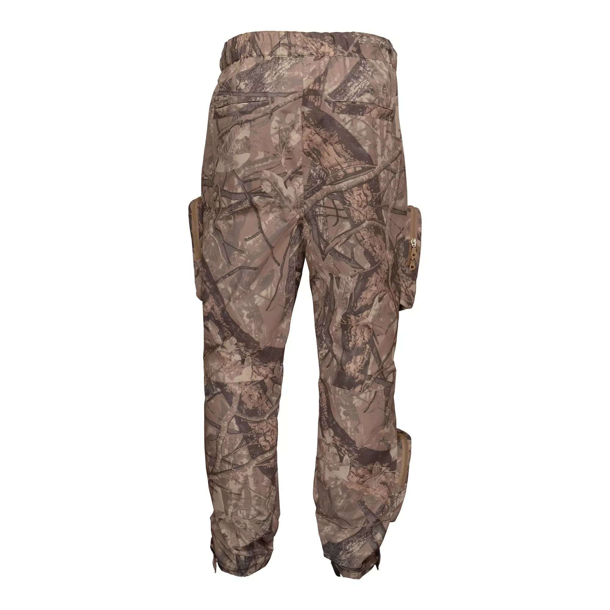 Smoke Rise Men's Utility Nylon Cargo Pants - Khaki Hunting Camo