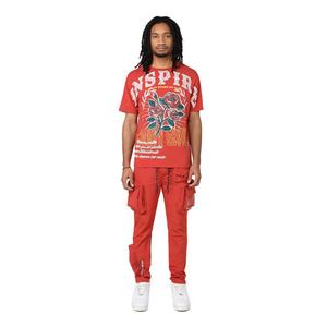 Smoke Rise Men's Utility Nylon Cargo Pants - Rust