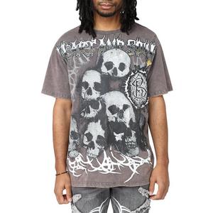 Smoke Rise Men's Dystopia Skulls Tee - Pavement