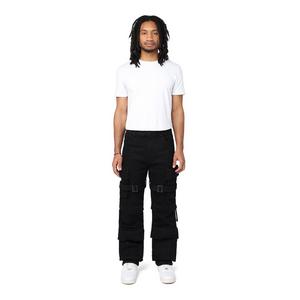 Smoke Rise Men's Retro 2-Fer Utility Pants - Jet Black