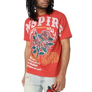 Smoke Rise Men's Roses Tandoori Tee