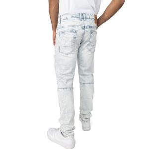 Smoke Rise Men's Brilliant Blue Slim Fit Denim Jeans