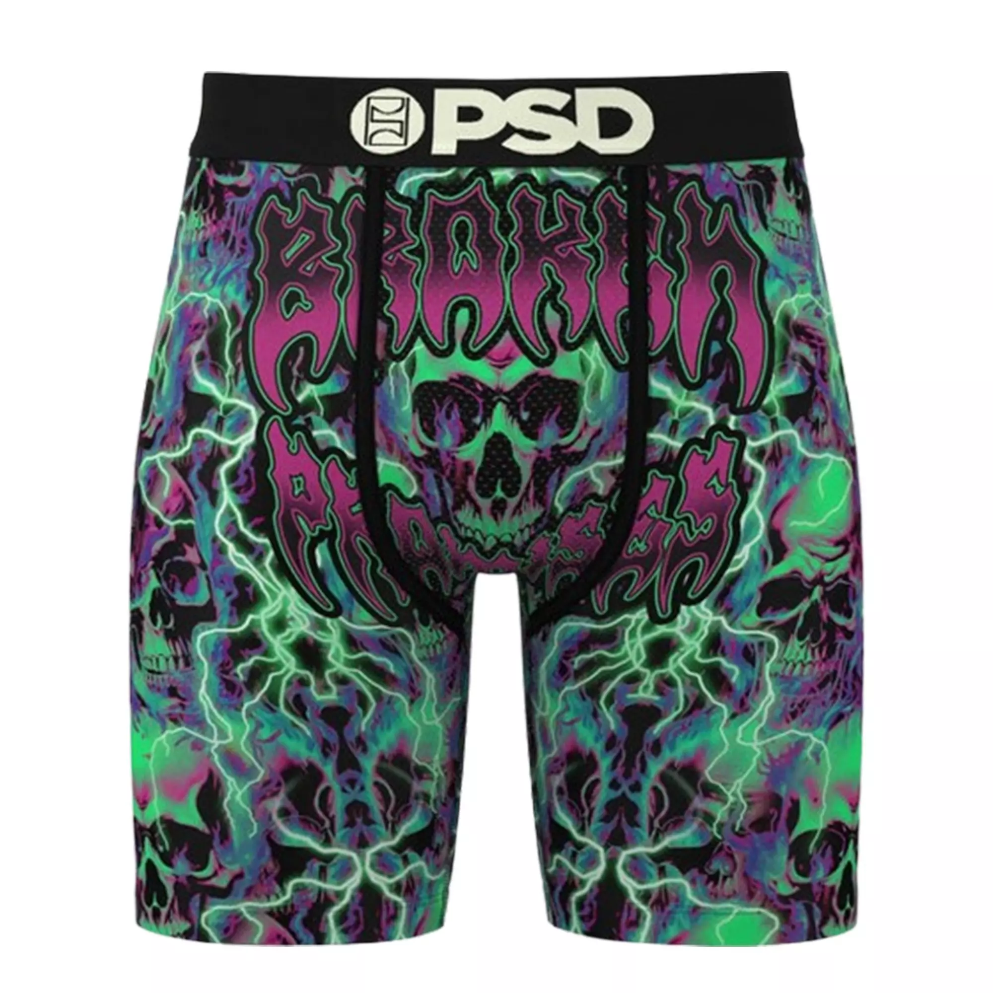 PSD Men's Broken Promises Skulls Glow Underwear - MULTI-COLOR