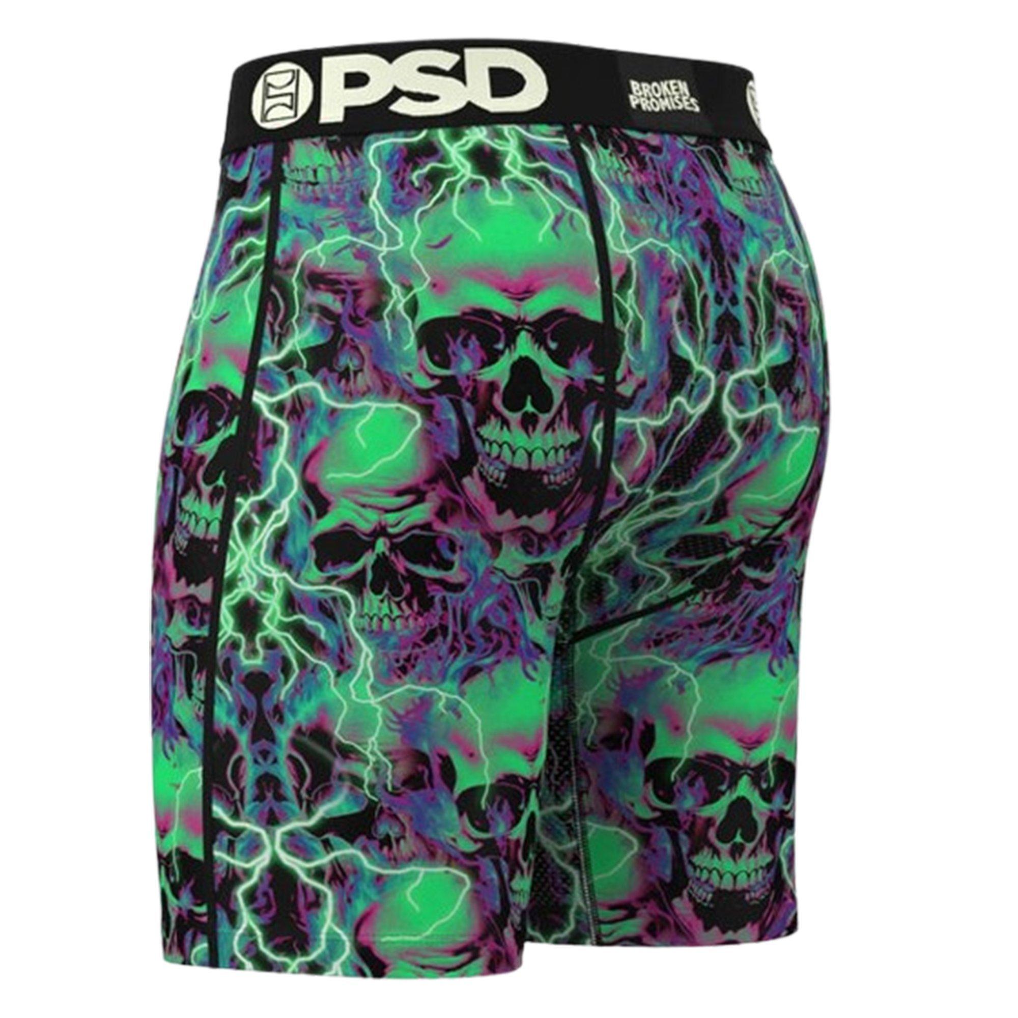 PSD Broken Promises Skulls Glow Men's Underwear