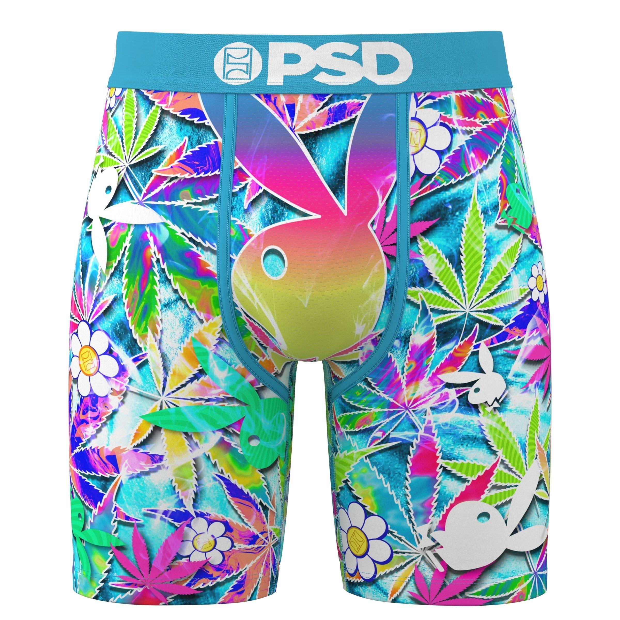 PSD Men's Playboy High Underwear - MULTI-COLOR Thumbnail View 1