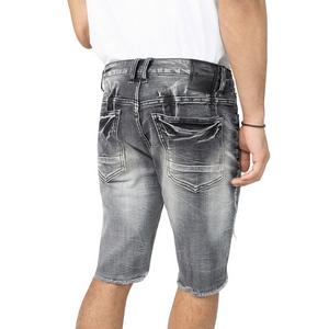 Smoke Rise Men's Agate Denim Shorts - Grey