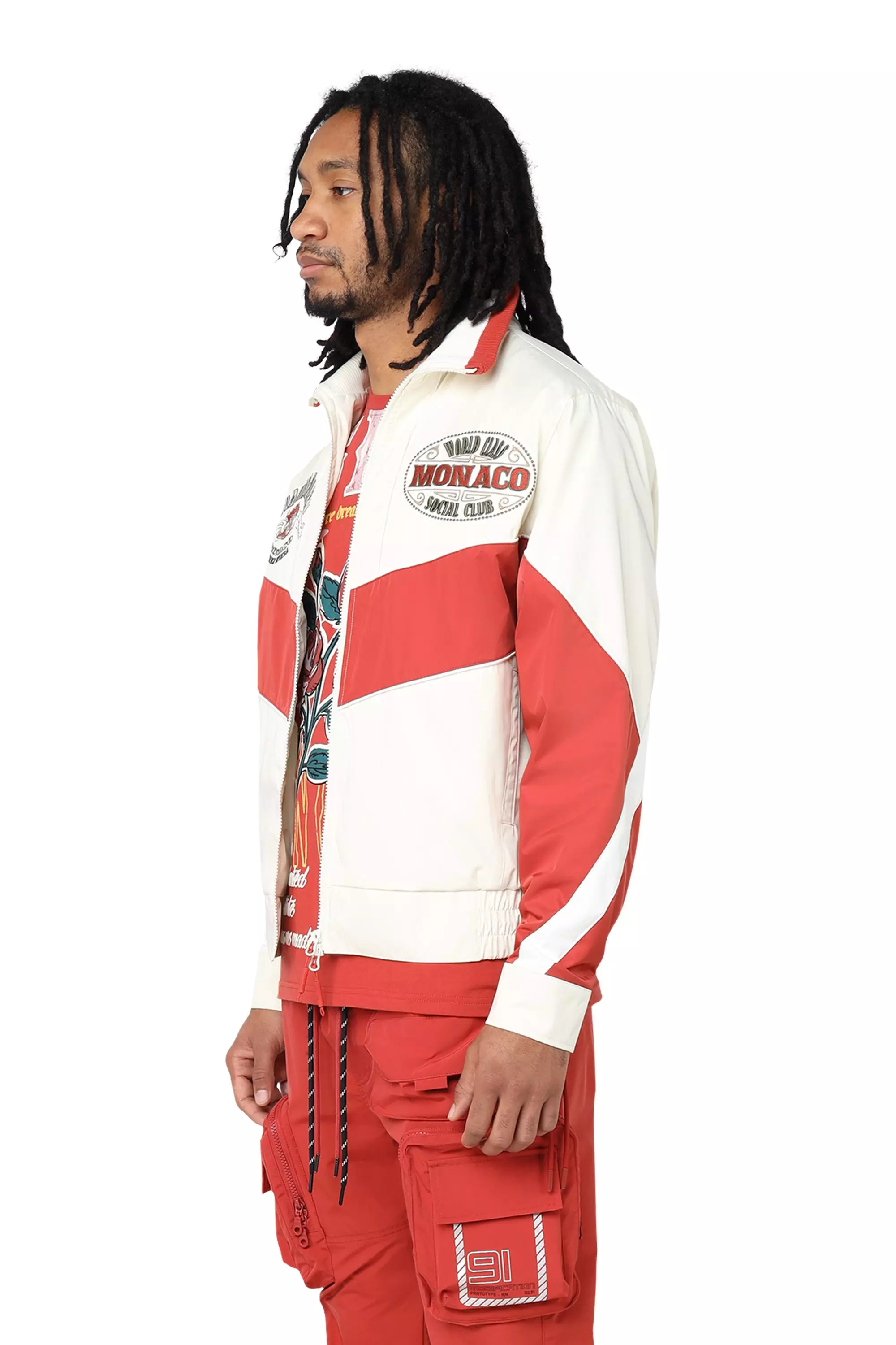 Smoke Rise Men's Paradise Valley Tandoori Jacket - OFF-WHITE