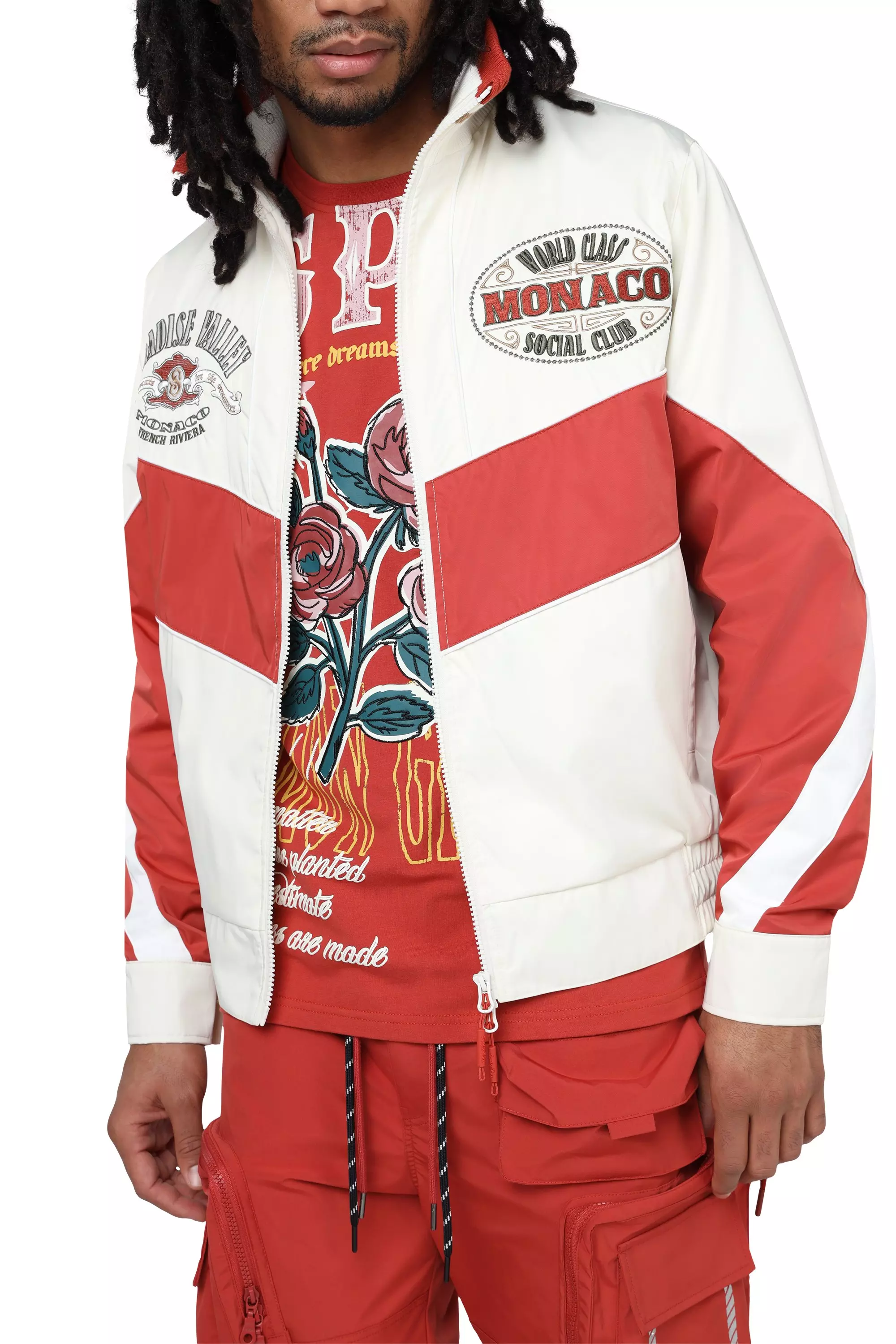 Smoke Rise Men's Paradise Valley Tandoori Jacket - OFF-WHITE