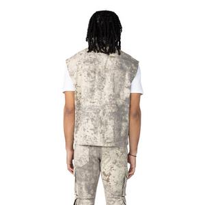 Smoke Rise Men's Twill Utility Vest - Solar Khaki