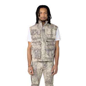 Smoke Rise Men's Twill Utility Vest - Solar Khaki