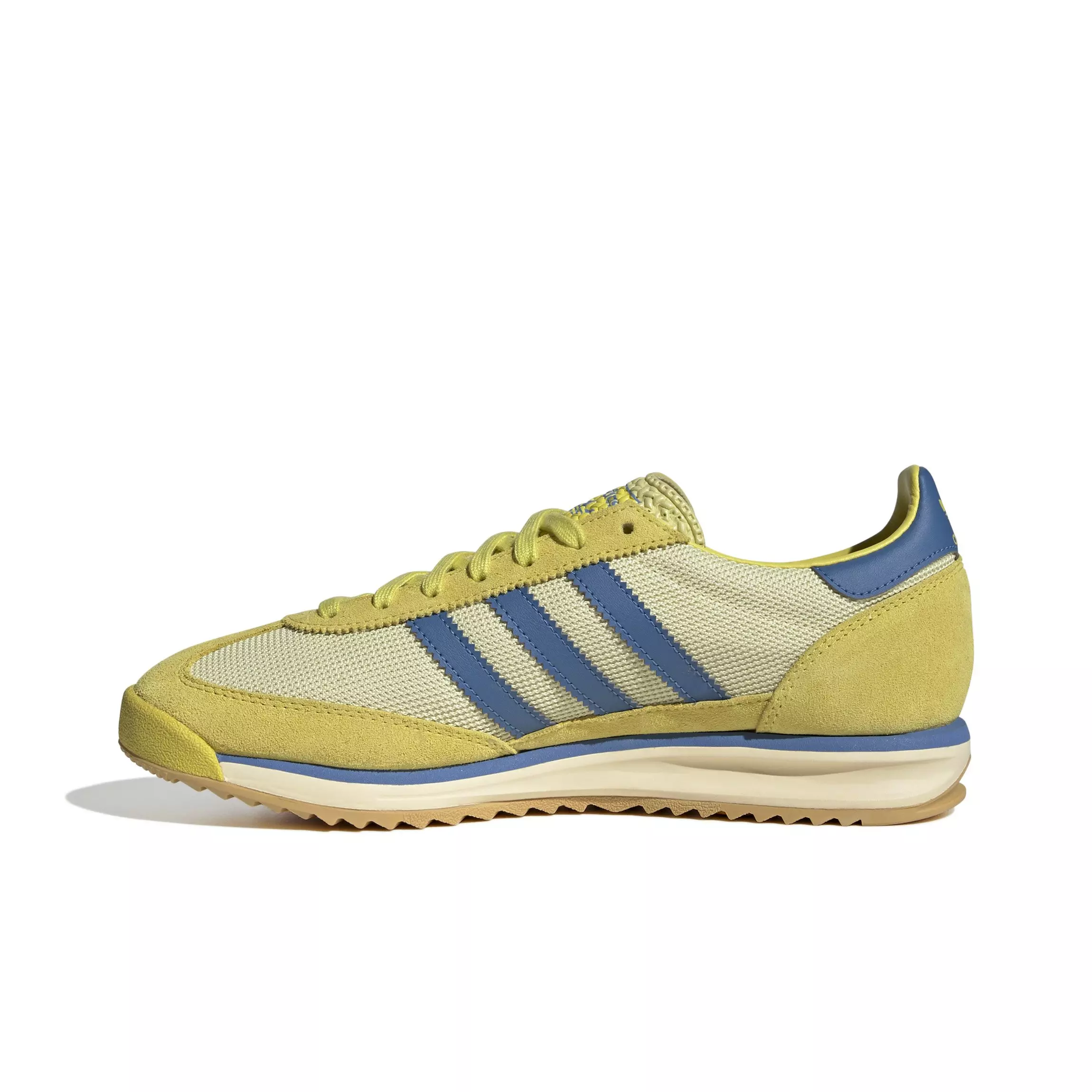adidas Originals SL 72 RS "Pure Sulfur/Focus Blue/Powder Yellow" Men's Shoe - YELLOW/BLUE