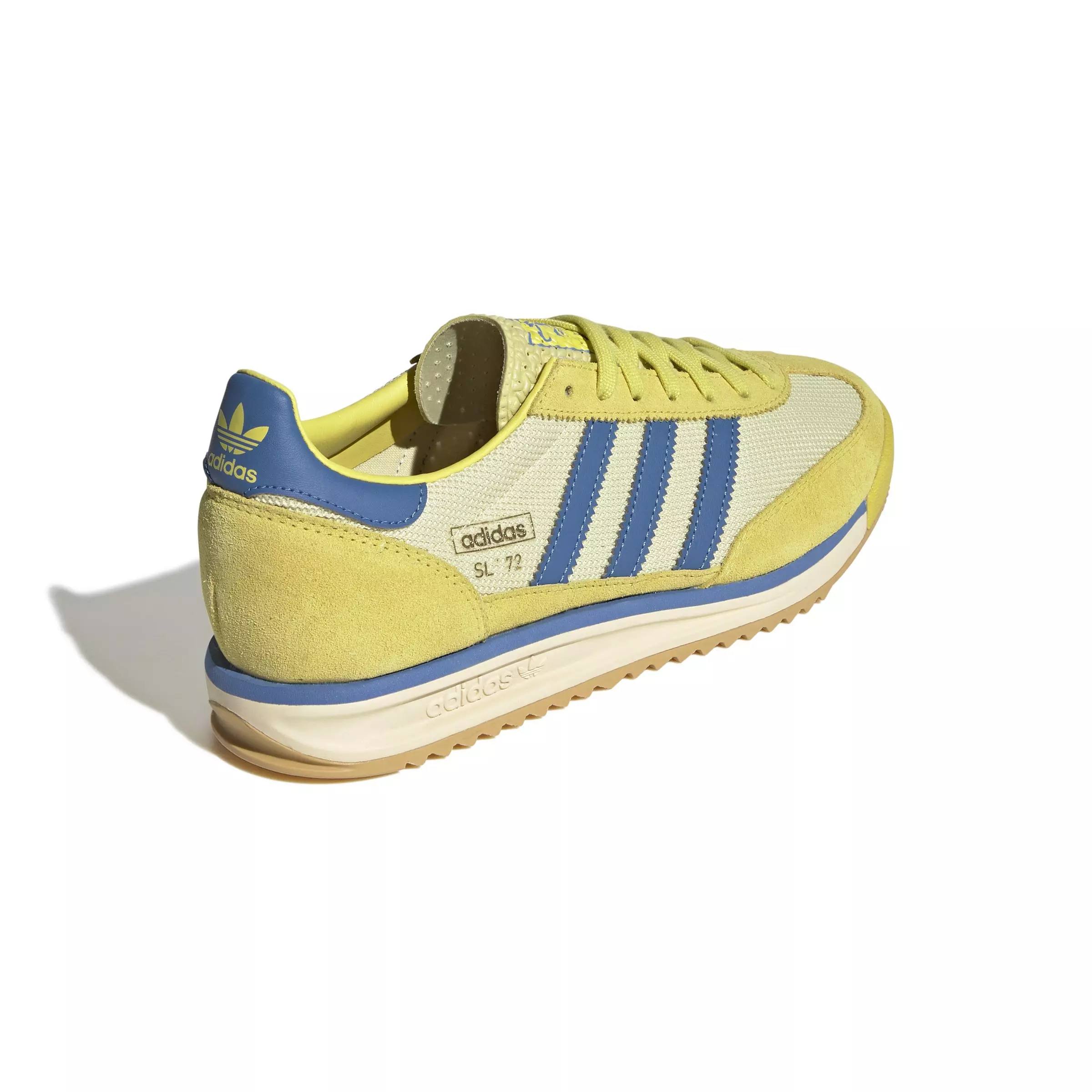 adidas Originals SL 72 RS "Pure Sulfur/Focus Blue/Powder Yellow" Men's Shoe - YELLOW/BLUE