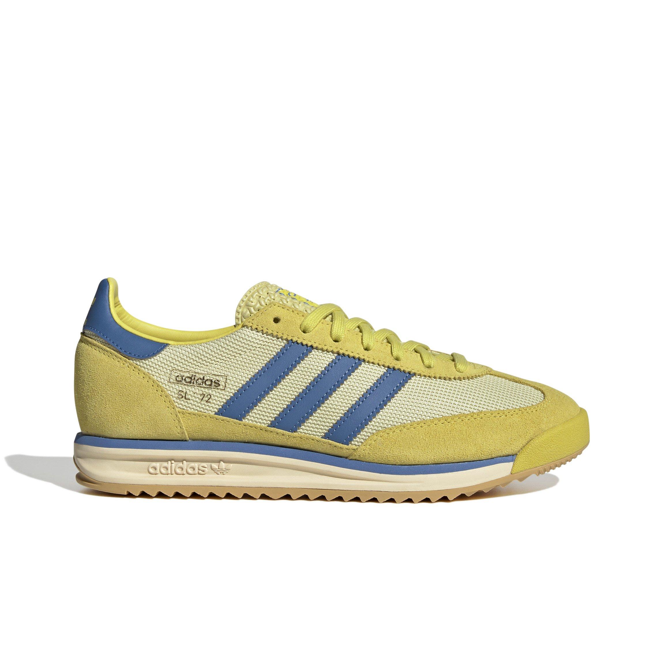 adidas Originals SL 72 RS "Pure Sulfur/Focus Blue/Powder Yellow" Men's Shoe - YELLOW/BLUE Thumbnail View 1